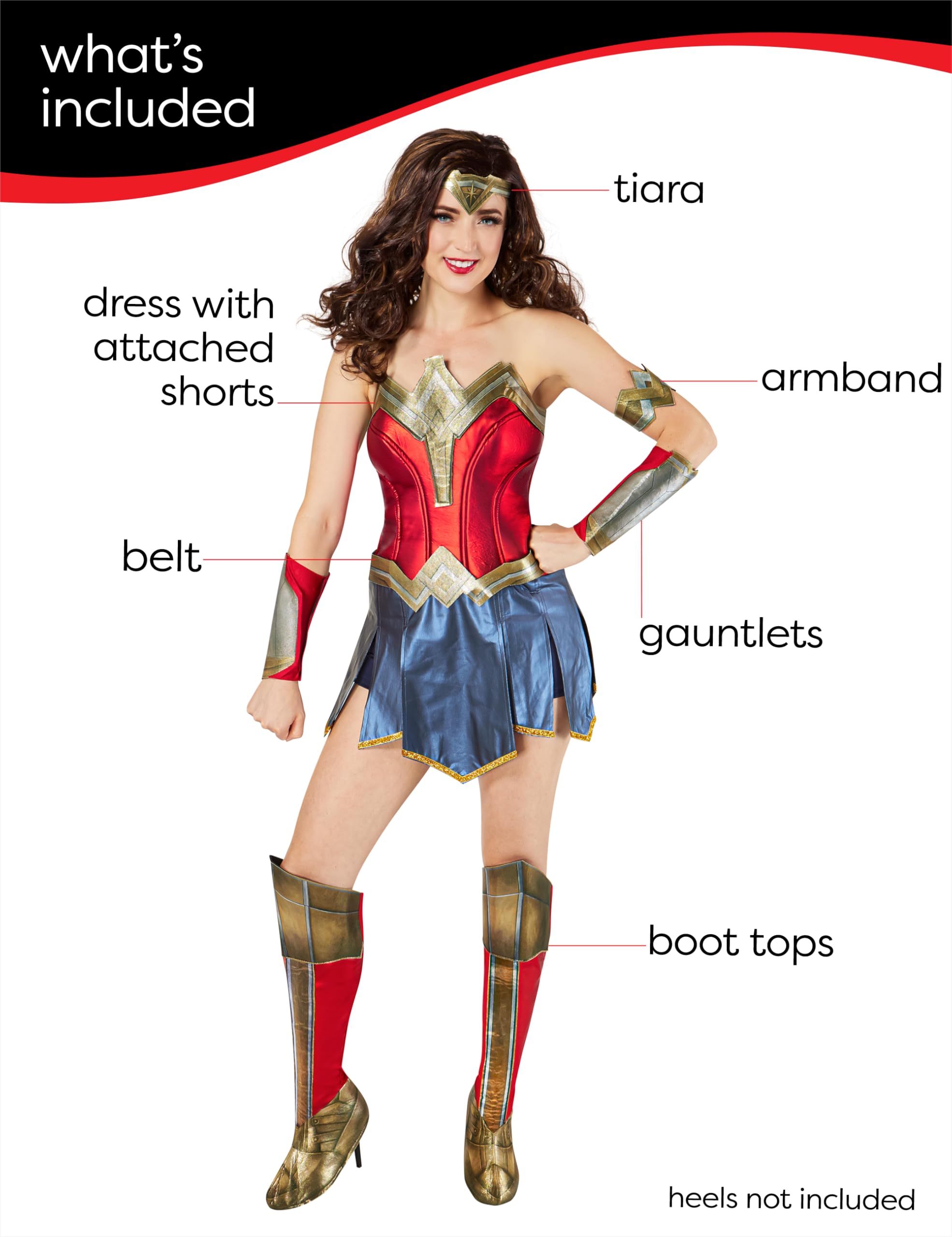 Amazon.co.jp: Rubie's レディース DCコミックス WW84 ワンダー